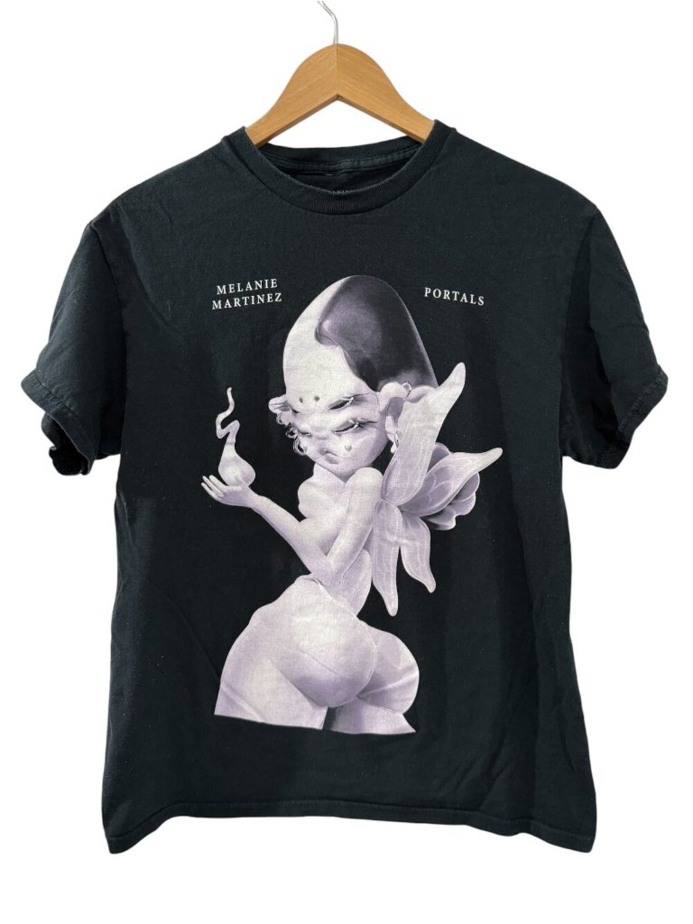 Melanie Martinez Portals Black Fairy Graphic T Shirt L